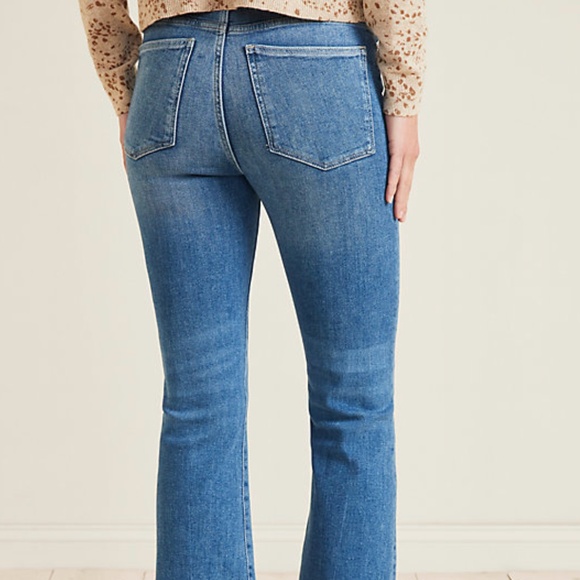 DL1961 Bridget Cropped Bootcut Jeans- Light Indigo- SIZE 30 - Picture 2 of 5